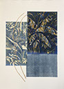 Beraut-le temps des jardins bleu 105x76